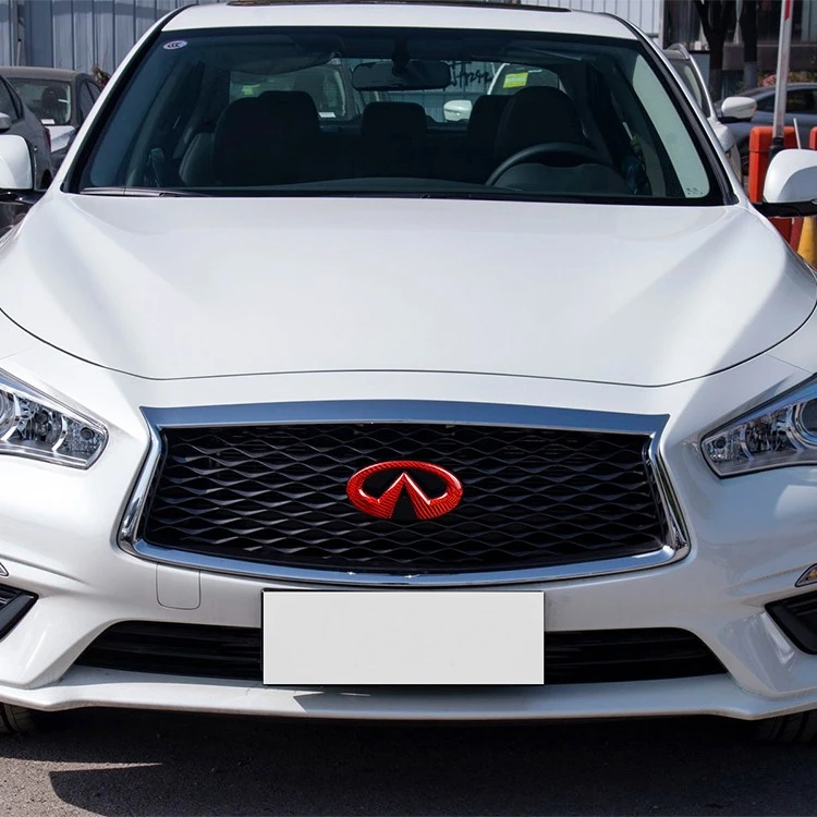 Carbon Fiber Front Grille Emblem Cover factory Carbon Fiber Front Grille Emblem Cover factory