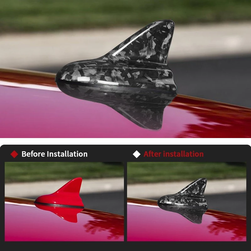 Carbon Fiber Roof Antenna Decoration Shell For Dodge Challenger suppliers Carbon Fiber Roof Antenna Decoration Shell For Dodge Challenger suppliers