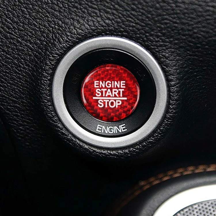 Carbon Fiber Start Button Cover factory Carbon Fiber Start Button Cover factory