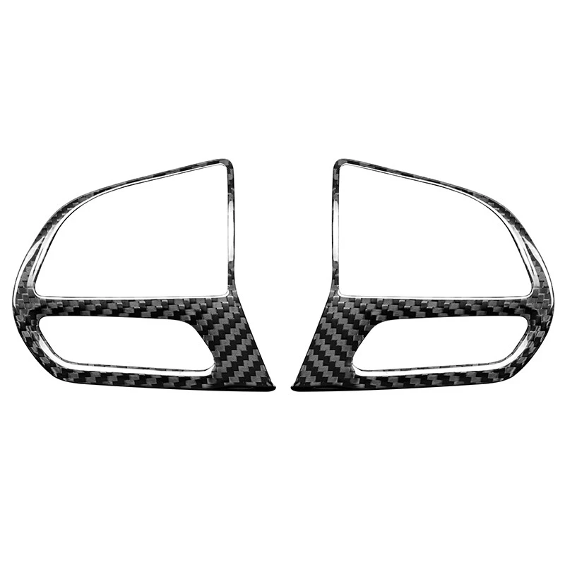 Carbon Fiber Steering Wheel Button Bezel For Dodge high quality Carbon Fiber Steering Wheel Button Bezel For Dodge high quality