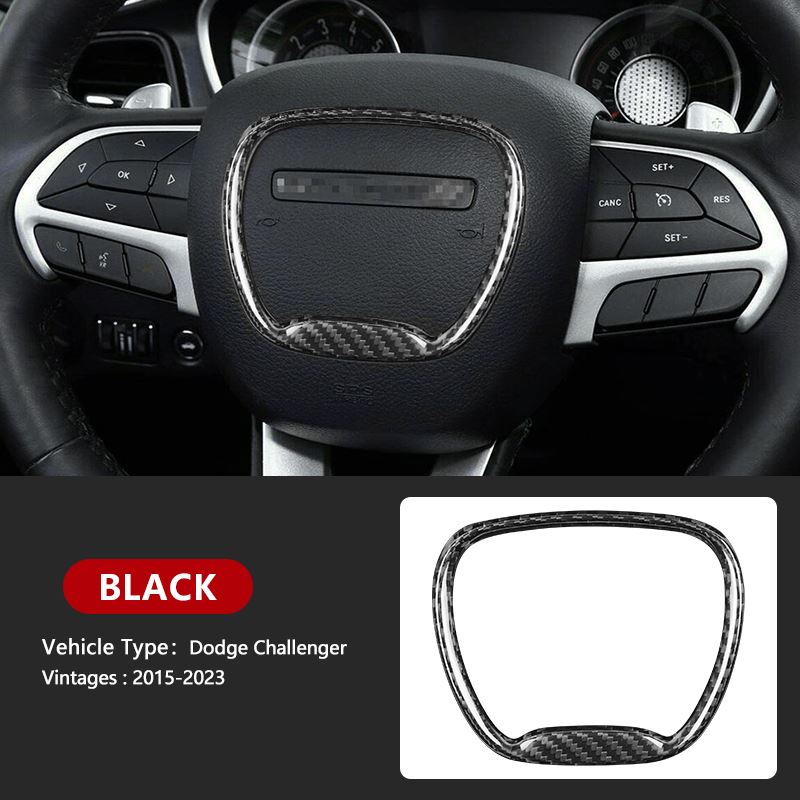 Carbon Fiber Steering Wheel Center Trim Ring