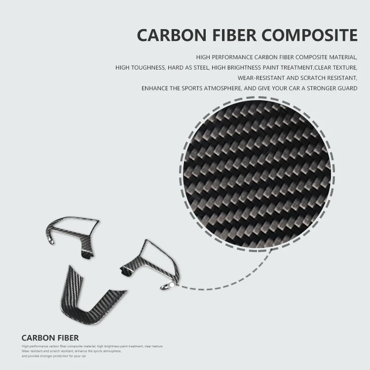 Carbon Fiber Steering Wheel Trim Set price