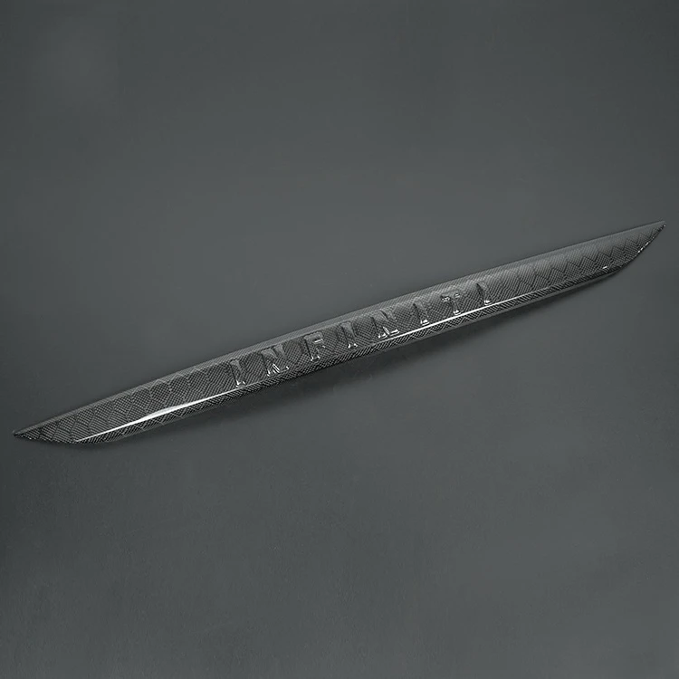 Carbon Fiber Trunk Lid Trim Panel