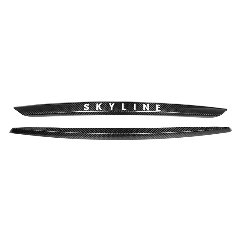 Carbon Fiber Trunk Tailgate Trim Strip