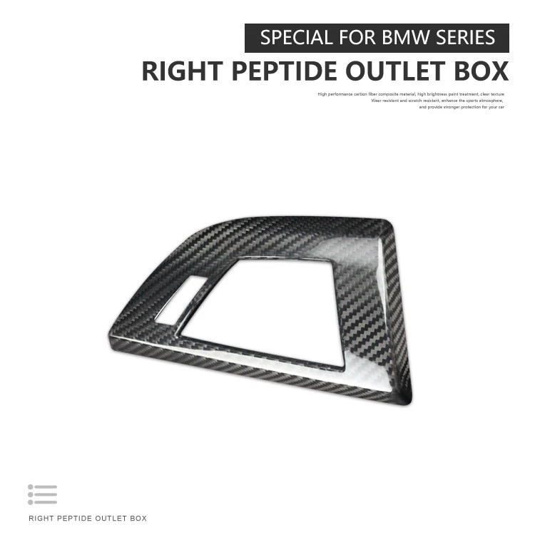 Real Carbon Fiber Air Vent Trim Frames For BMW high quality
