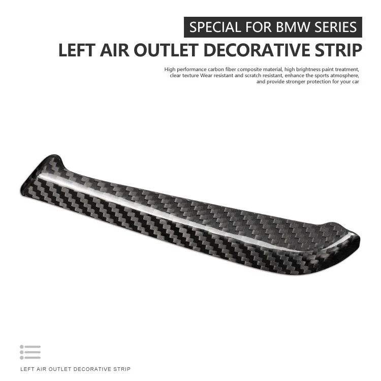Real Carbon Fiber Air Vent Trim Frames For BMW price