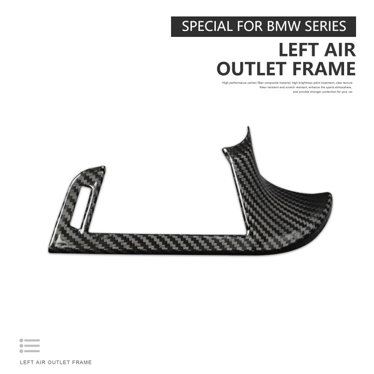 Real Carbon Fiber Air Vent Trim Frames For BMW price