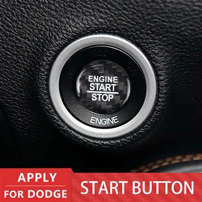 Carbon Fiber Start Button Cover