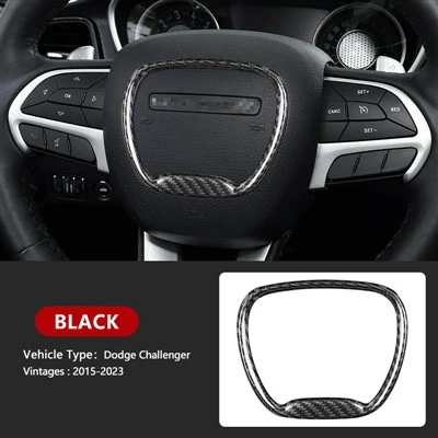 Carbon Fiber Steering Wheel Center Trim Ring